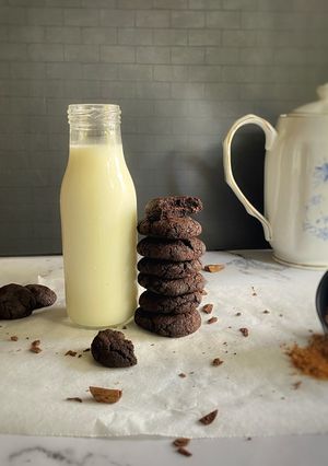 A picture of Triple Chocolate Cookies.