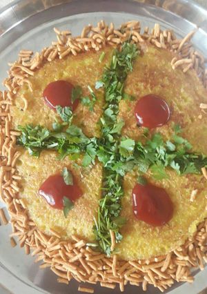 A picture of Moong dal ka chilla.