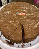 كيكة الشوكولاتة بالنوتيلا الذيذه. 🍫nutella