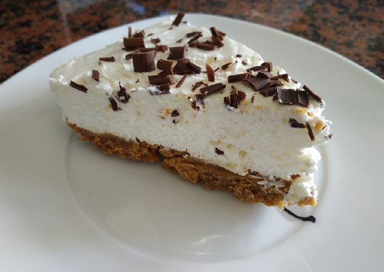 Tarta de yogur y nata