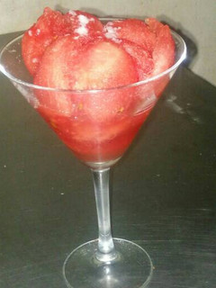 A picture of Melon cocktail.