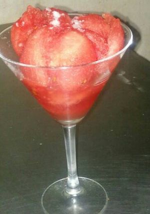 A picture of Melon cocktail.