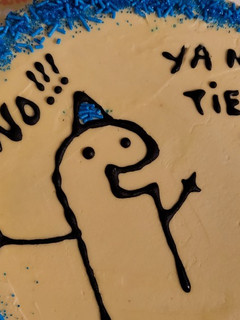 Una foto de Torta de cumpleaños sin gluten