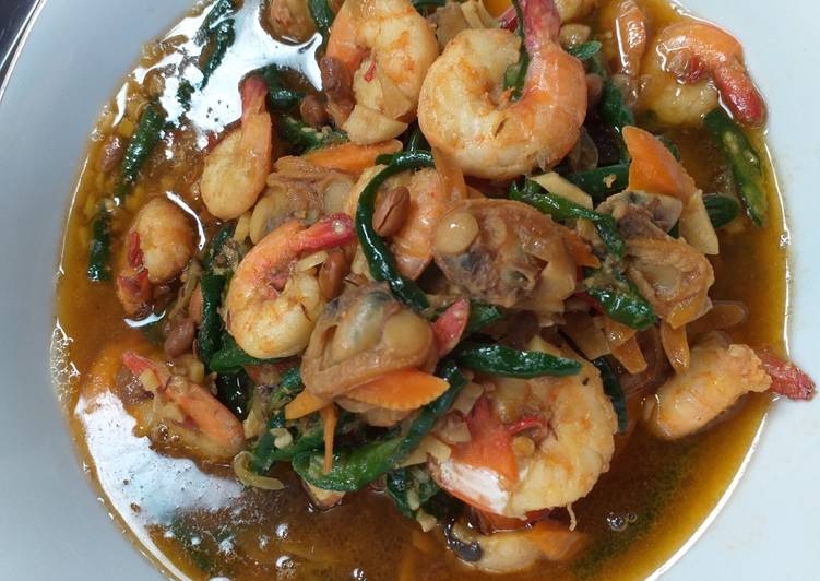 Tauco udang dan kepah laut