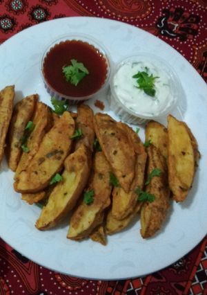 A picture of Potato Wedges.
