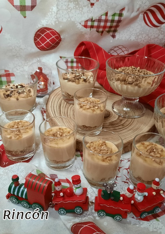 Una foto de Vasitos de Turrón Sin Azúcar y a Triunfar 🥰🎄 ✨