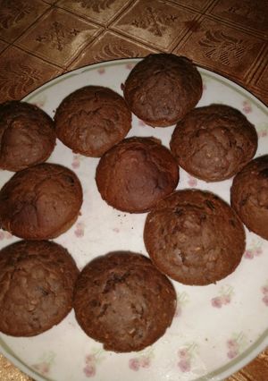 Una foto de Brownies porotos negros 🌱