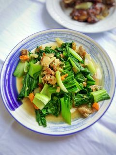 Foto resep Pokcoy Tumis Dengan Tetelan