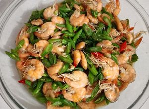 Foto resep Tumis Udang Buncis