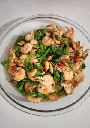 Foto resep Tumis Udang Buncis