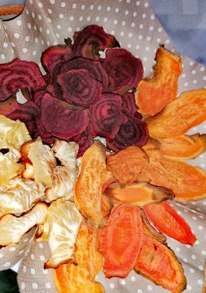 Zöldségchips recept fotója