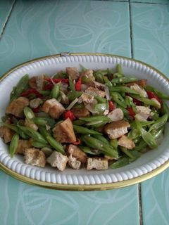 Foto resep Tumis buncis tahu goreng