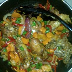 A picture of Vegetable stir fry souce.