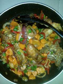 A picture of Vegetable stir fry souce.