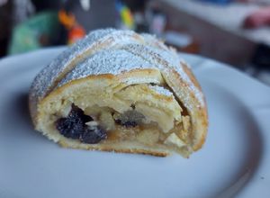 Una foto de 🍎🍏Strudel de manzana 🍏🍎