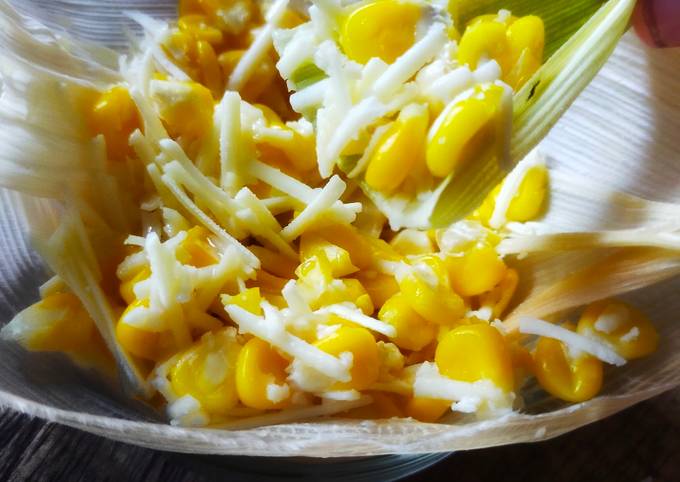 Bagaimana cara buat JASUKE Praktis (Jagung Susu Keju) yang spesial