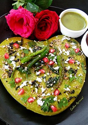 दाल पालक ढोकला (Dal Palak Dhokla recipe in Hindi) रेसिपी मुख्य फोटो