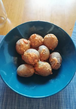Una foto de Papas arrugadas con mojo