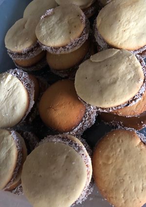 Una foto de Alfajores de maicena