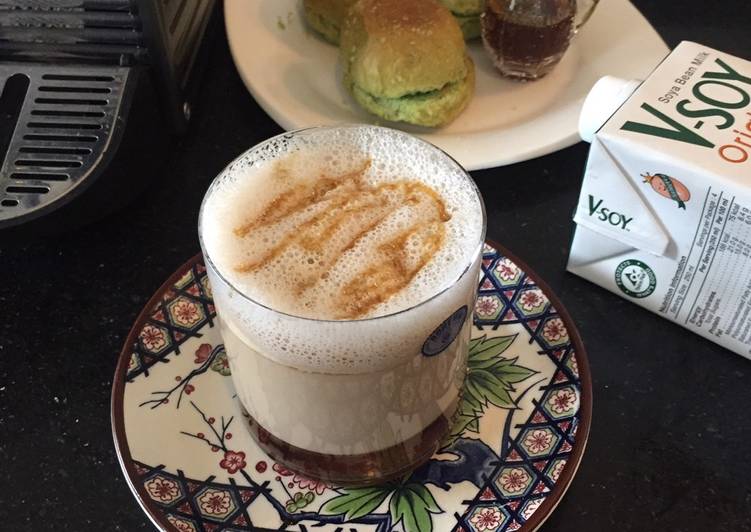 Caramel Soy Macchiato