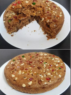 கோதுமை பிளம் கேக் (Wheat flour plum cake recipe in tamil) செய்முறை முக்கிய புகைப்படம்