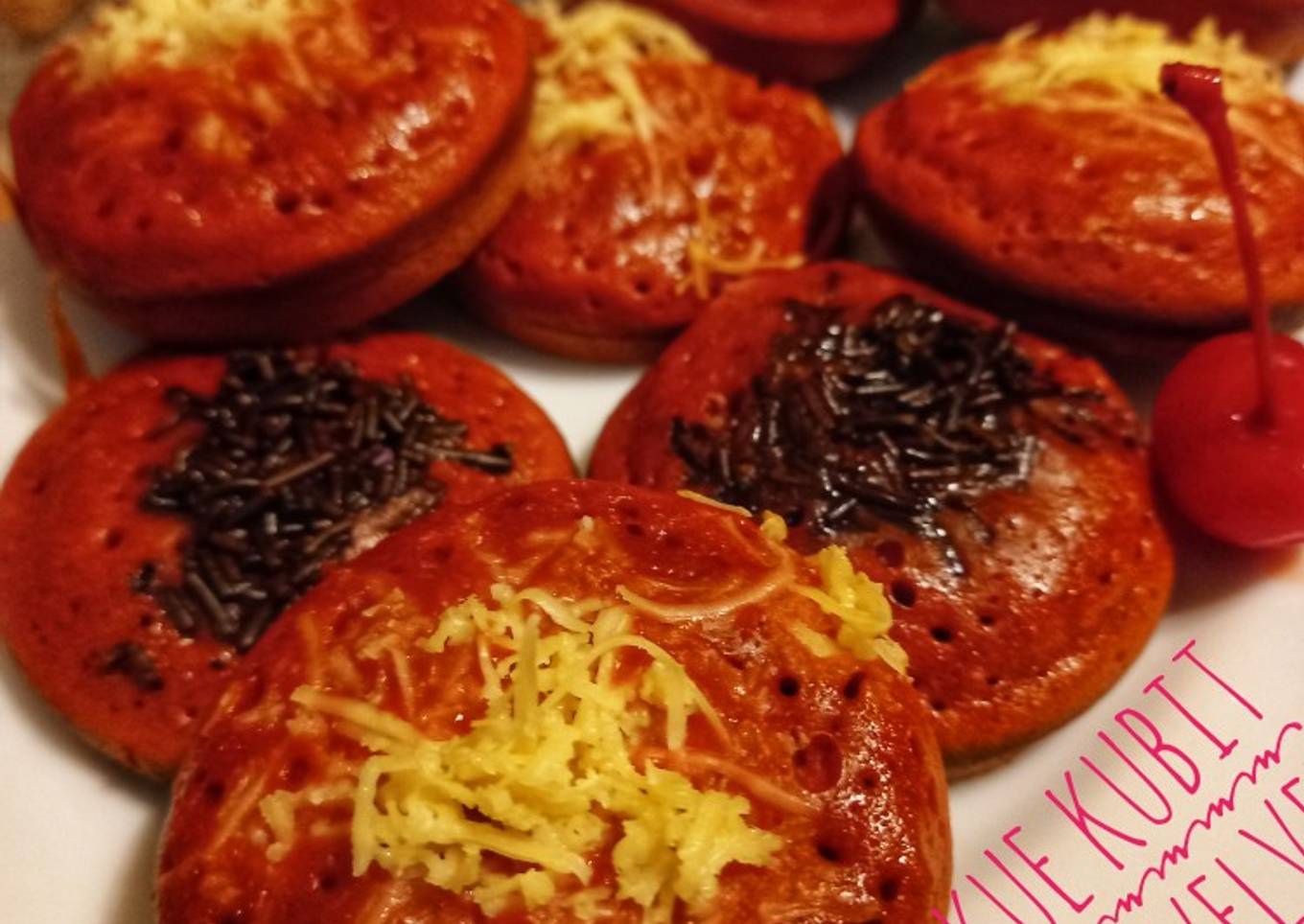Kue Cubit Red Velvet (no mixer)