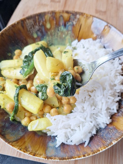 Une photo de Curry d'asperges
