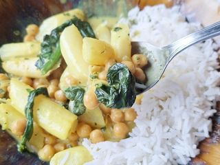 Curry d'asperges