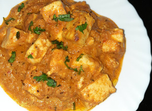 A picture of Super easy Shahi paneer.