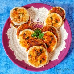 A picture of Mini Uttapam Sandwich.