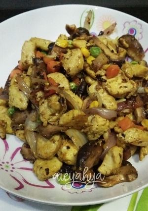 Gambar Ayam Goreng Cendawan
