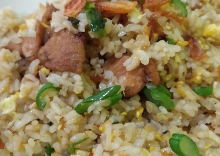 Bahan Nasi goreng sangrai | Resep Membuat Nasi goreng sangrai Yang Lezat Sekali
