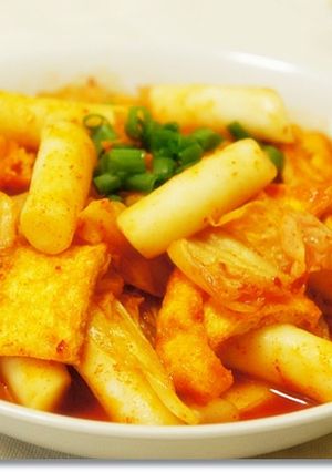 韓式辣炒年糕 的食譜成品照片