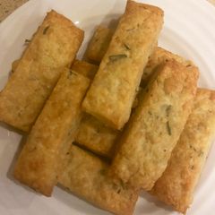 A picture of Best Ever Cheese Straws.