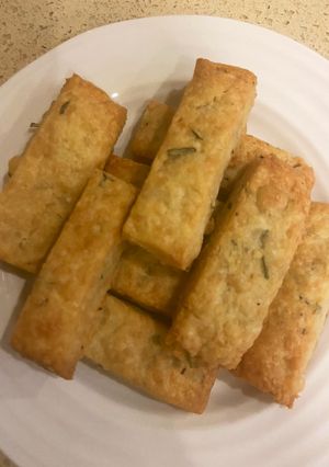 A picture of Best Ever Cheese Straws.