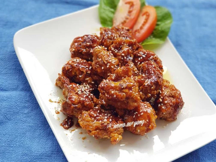Cara Mudah Membikin Resep Honey butter chicken yang Bikin Ngiler Anti Ribet, Lezat Sekali