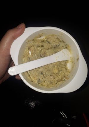 Foto resep Mpasi teri nasi kale