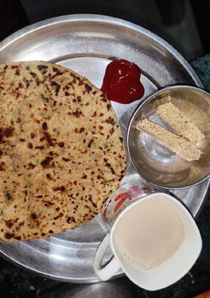 A picture of Aloo Ka Paratha.