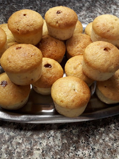 Una foto de Muffins de banana sin huevo