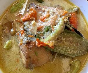 Siap Saji Tenggiri kuah terong + tahu Mantul Banget