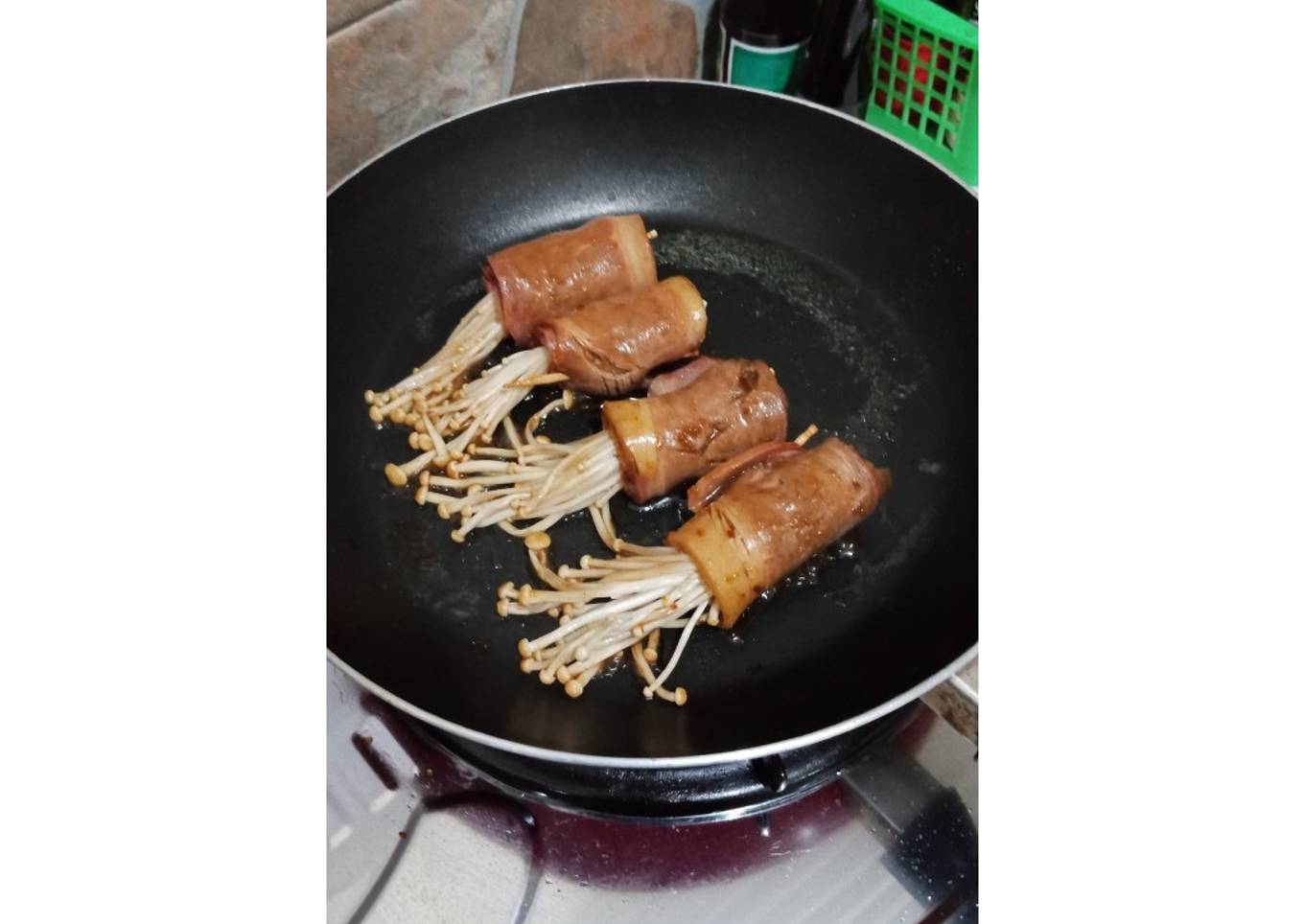 Beef Enoki Roll