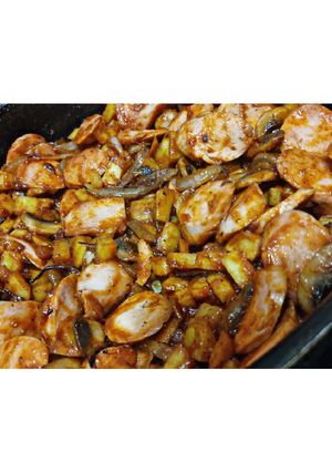 عکسی از دستور سوسیس مخلوط (بندری)