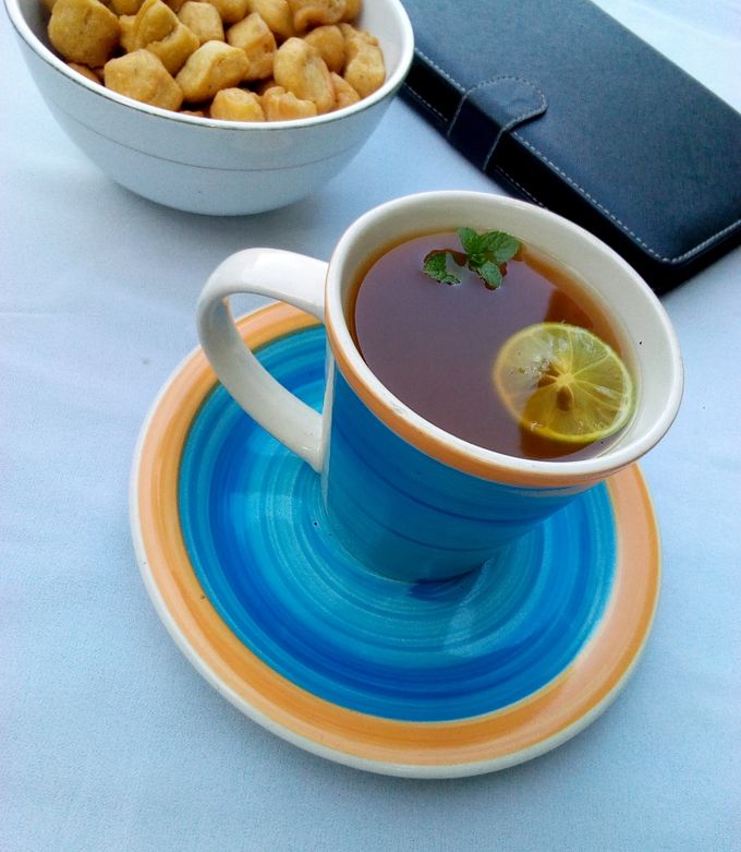 A picture of Doum palm tea🍵 (shayin goruba).