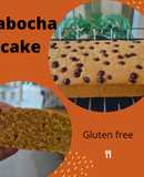 Kabocha cake gluten free(cake labu kuning panggang gluten free)