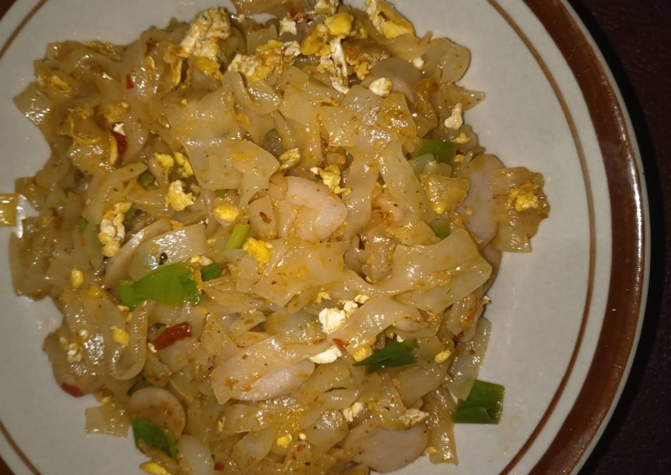Kwetiau goreng pedas