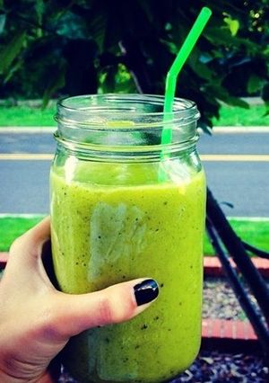 Una foto de Batido verde "Famous"
