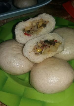 Foto resep Roti Pawa isi Sayuran