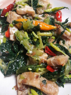 Foto resep Tumis daun & bunga pepaya no pait