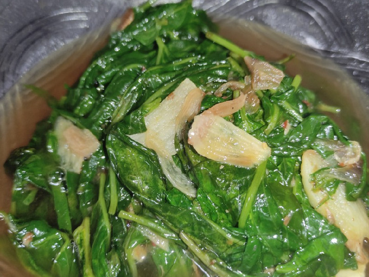 Resep Tumis kangkung sederhana Anti Gagal