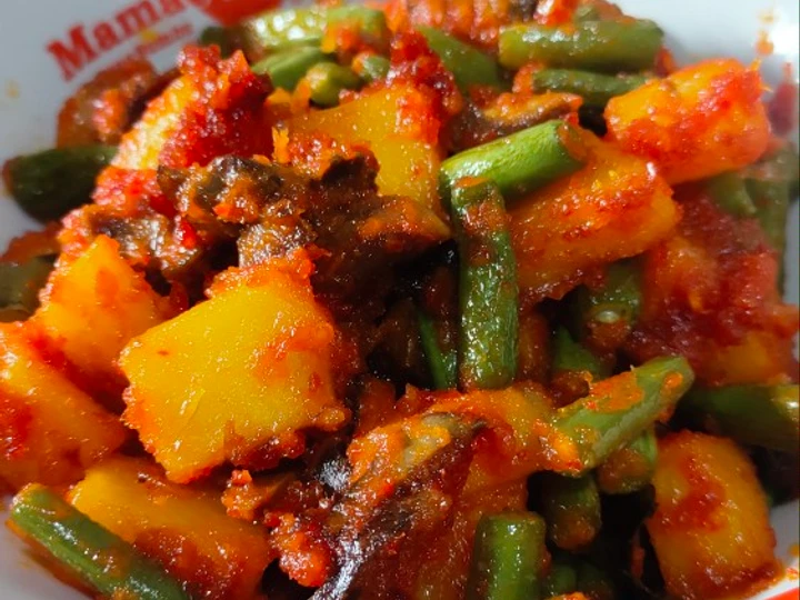Langkah Mudah untuk Membuat Resep  Sambal goreng hati ampela yang Menggugah Selera, Lezat Sekali